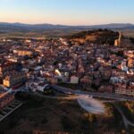 Vista panorámica de Larraga, Navarra